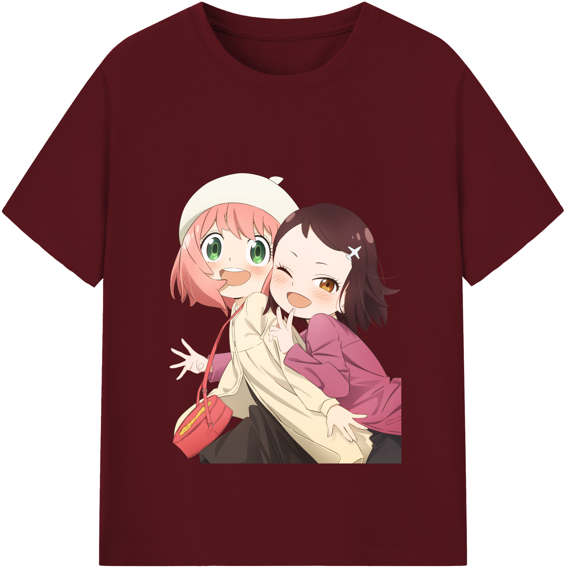 （画像用） SPY×FAMILY间谍家家酒 綿100％半袖Tシャツ（フロントプリント）